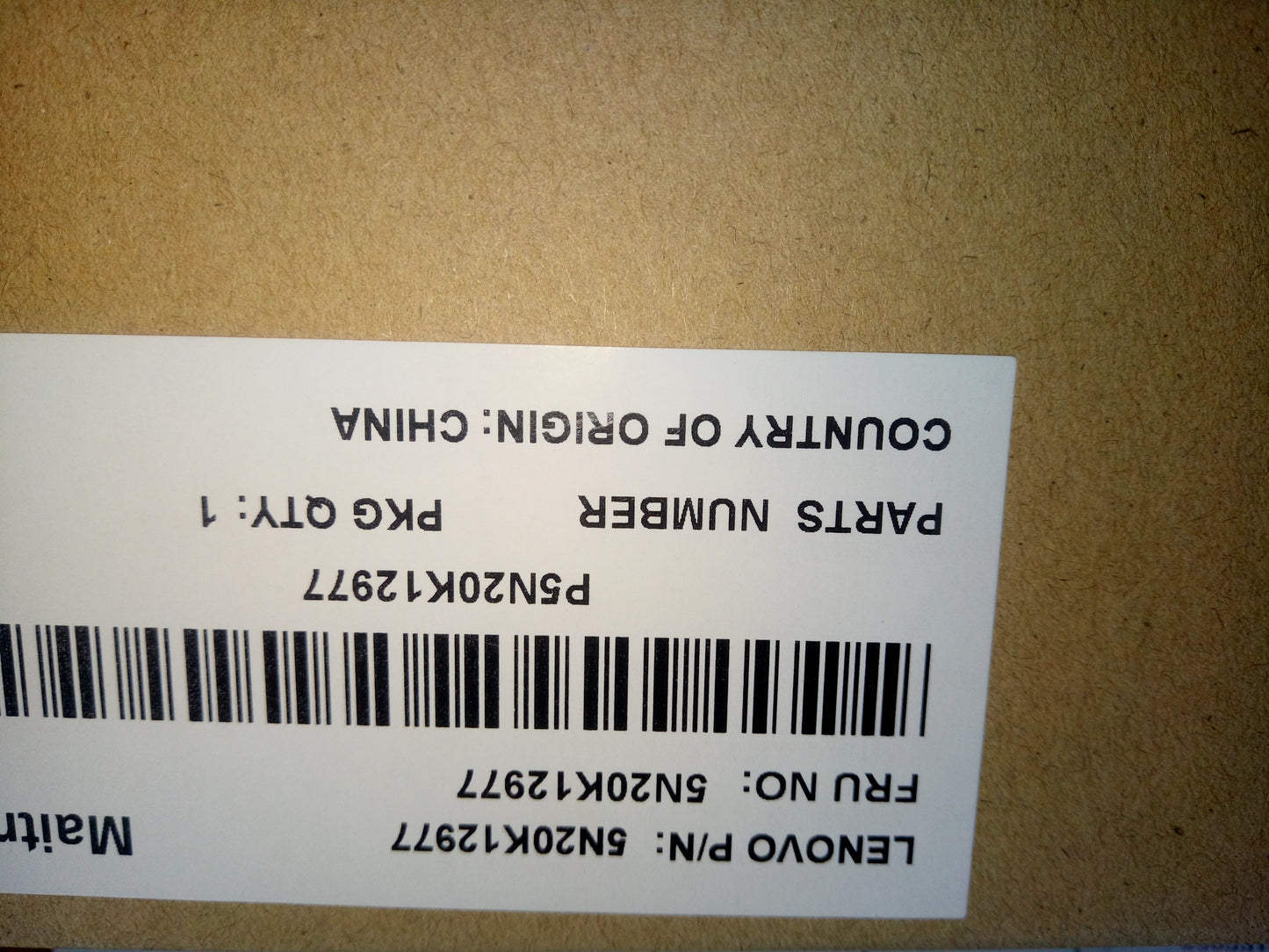 Lenovo Ki Keyboards Internal - 5N20K12977