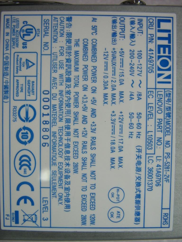 Lenovo Replacement Part - 41A9705