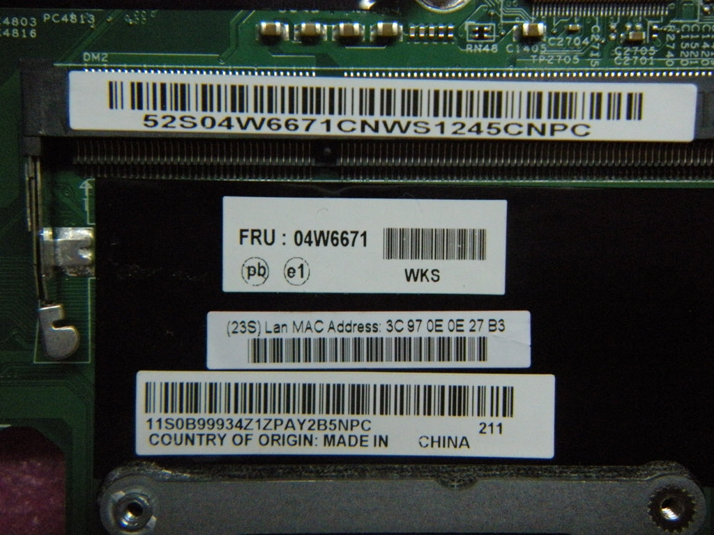 Lenovo 04W6671 - Part