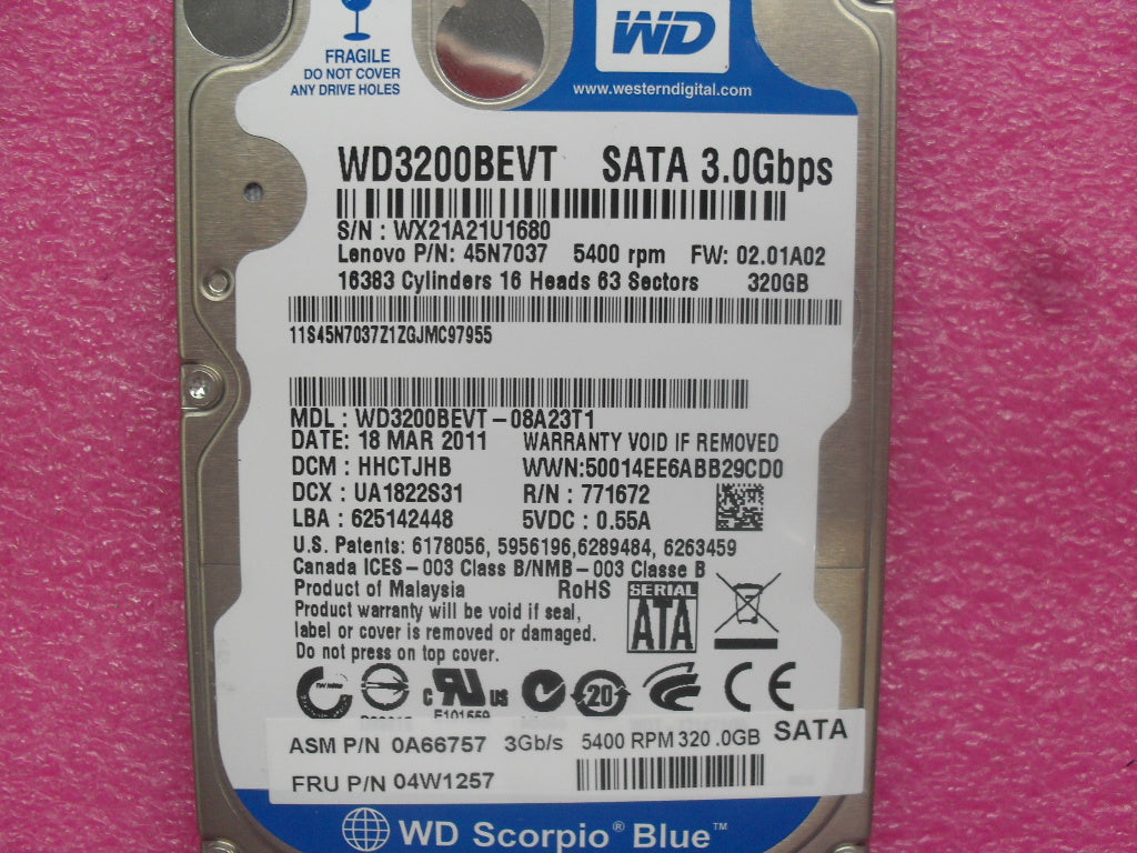 Lenovo 04W1257 - Part