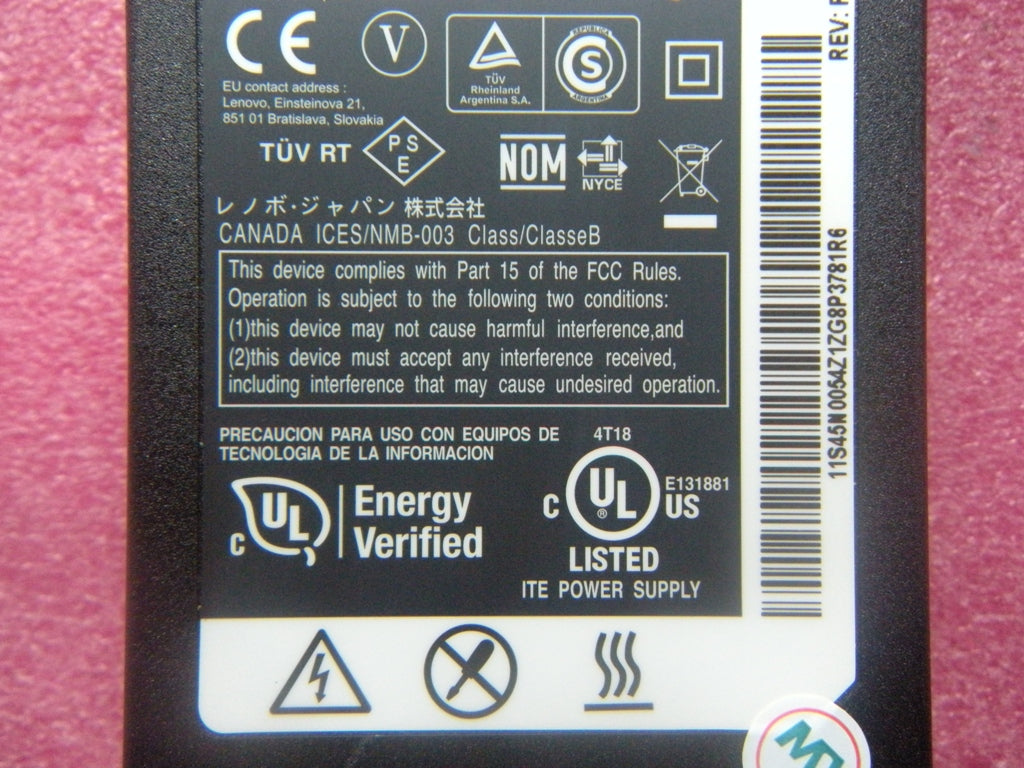 Lenovo 45N0055 Ad Ac Adapters