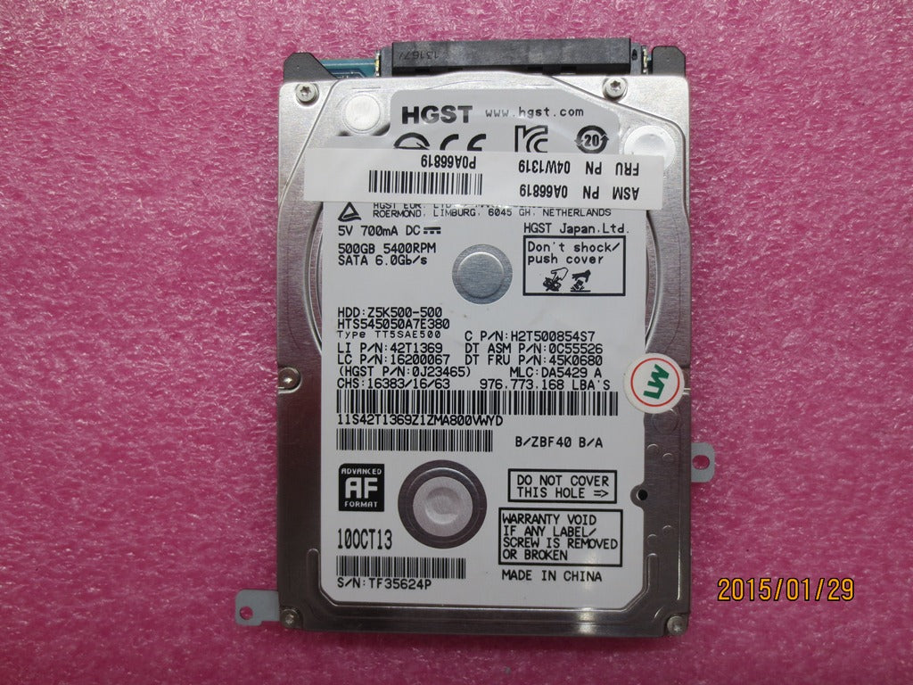 Lenovo 04W1319 Hard Drives