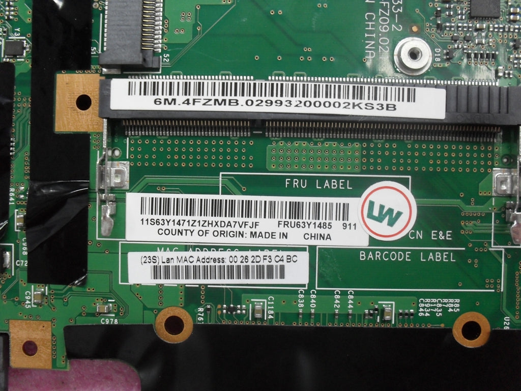 Lenovo 63Y1485 - Part