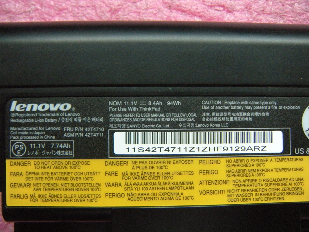 Lenovo Rechargeable Batteries - 42T4710