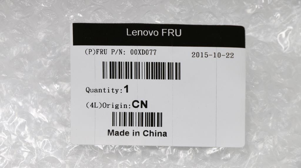 Lenovo Ma Mechanical Assemblies - 00XD077