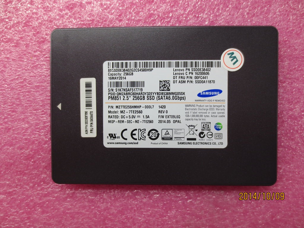 Lenovo 04X4470 Ssd_Asm256G,2.5-Inch ,7Mm,Sata