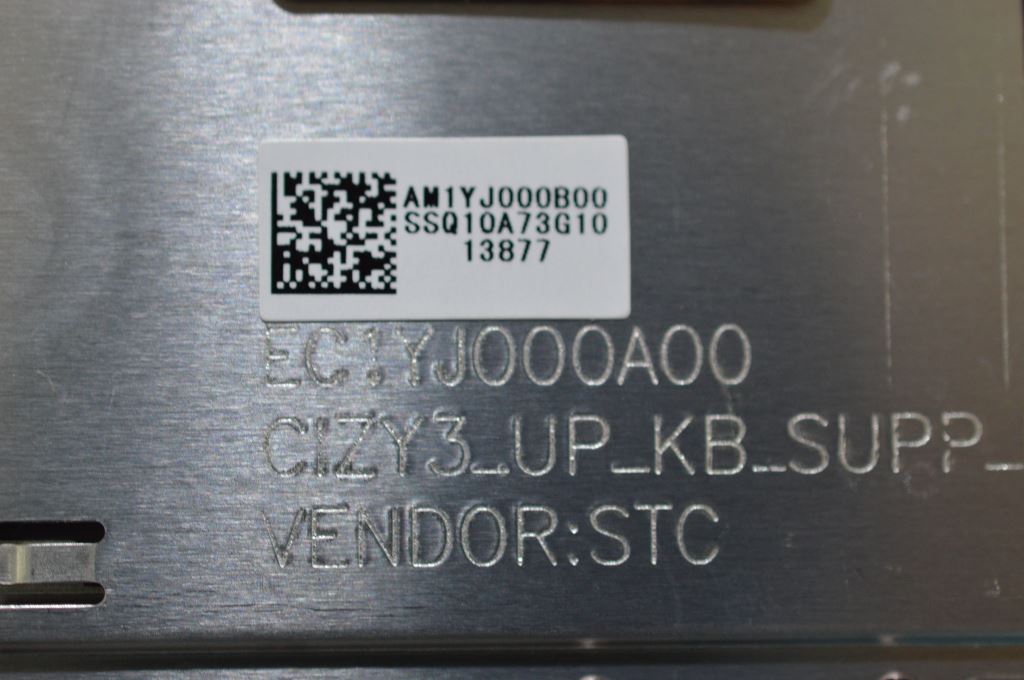 Lenovo Up Assembly Silver W/Keyboard - 5CB0N67889