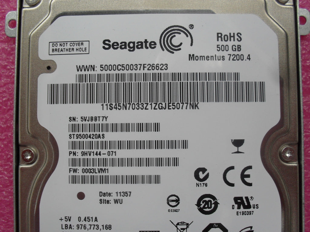 Lenovo Hard Drives - 04W1263