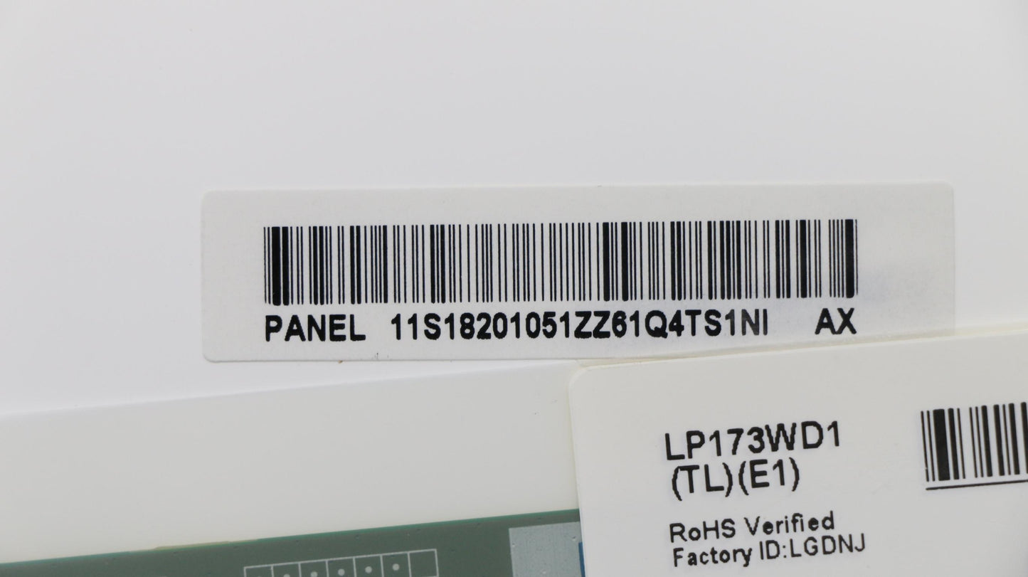 Lenovo Tfd Lcd Panel Lgd Lp173Wd1-Tle - 18201051