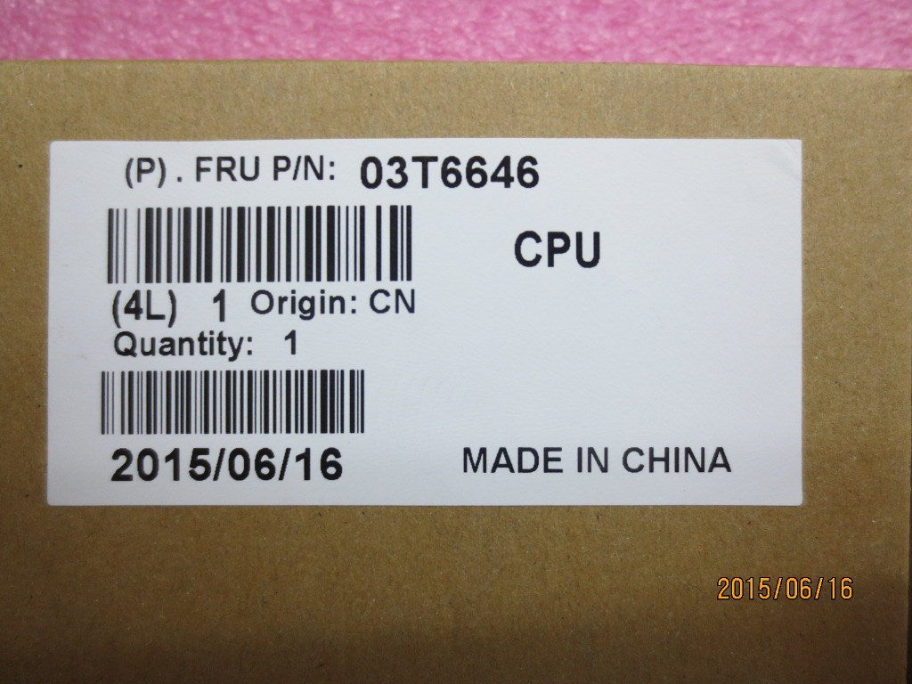 Lenovo Pu Processors - 03T6646