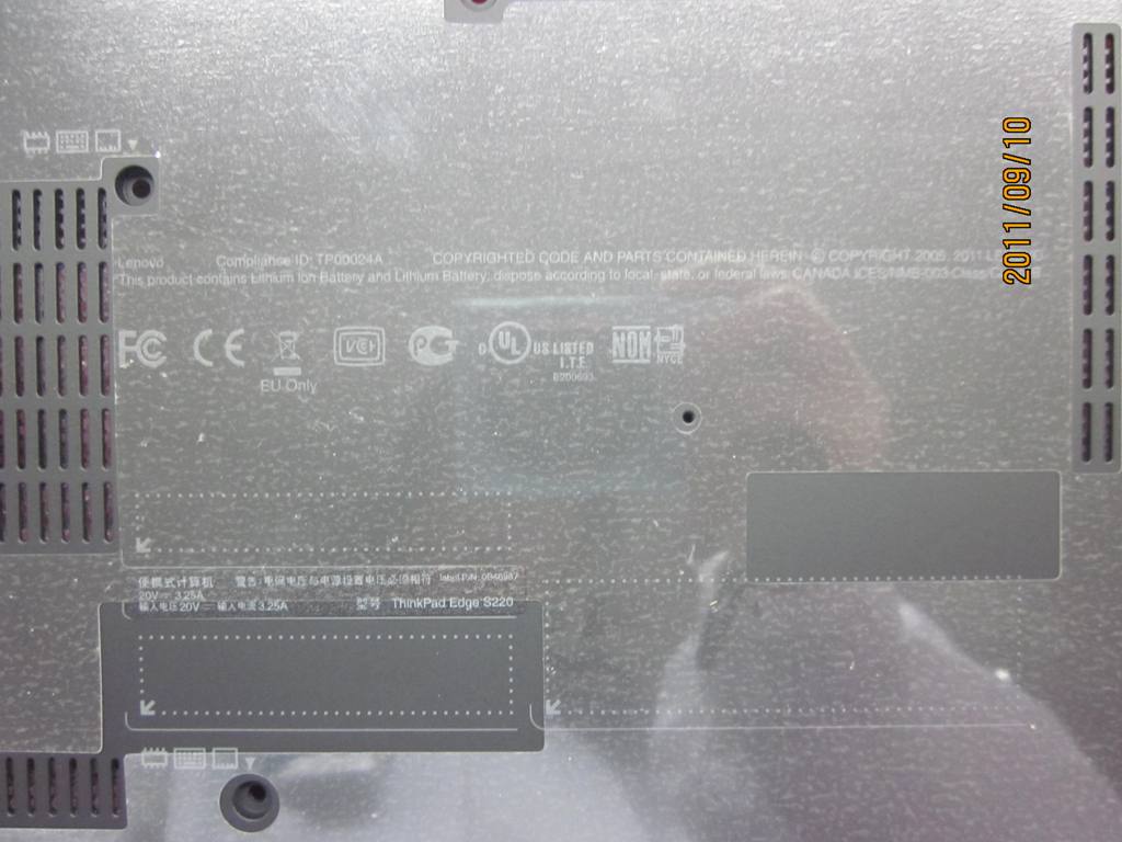 Lenovo Mecha Base Cover Asm China 65W - 04W3457