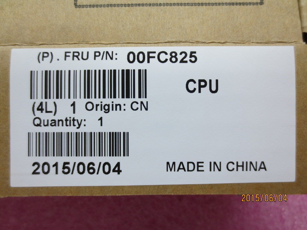 Lenovo Sp Sp Intel E3-1271 V3 - 00FC825