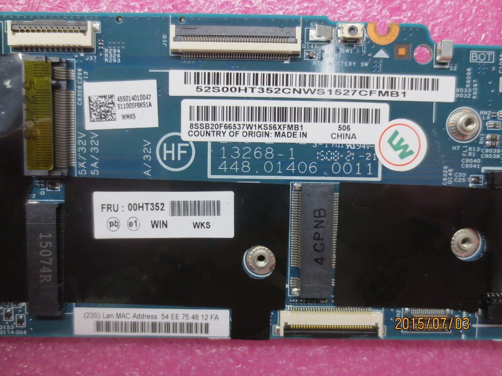 Lenovo Pl System Boards - 00HT352