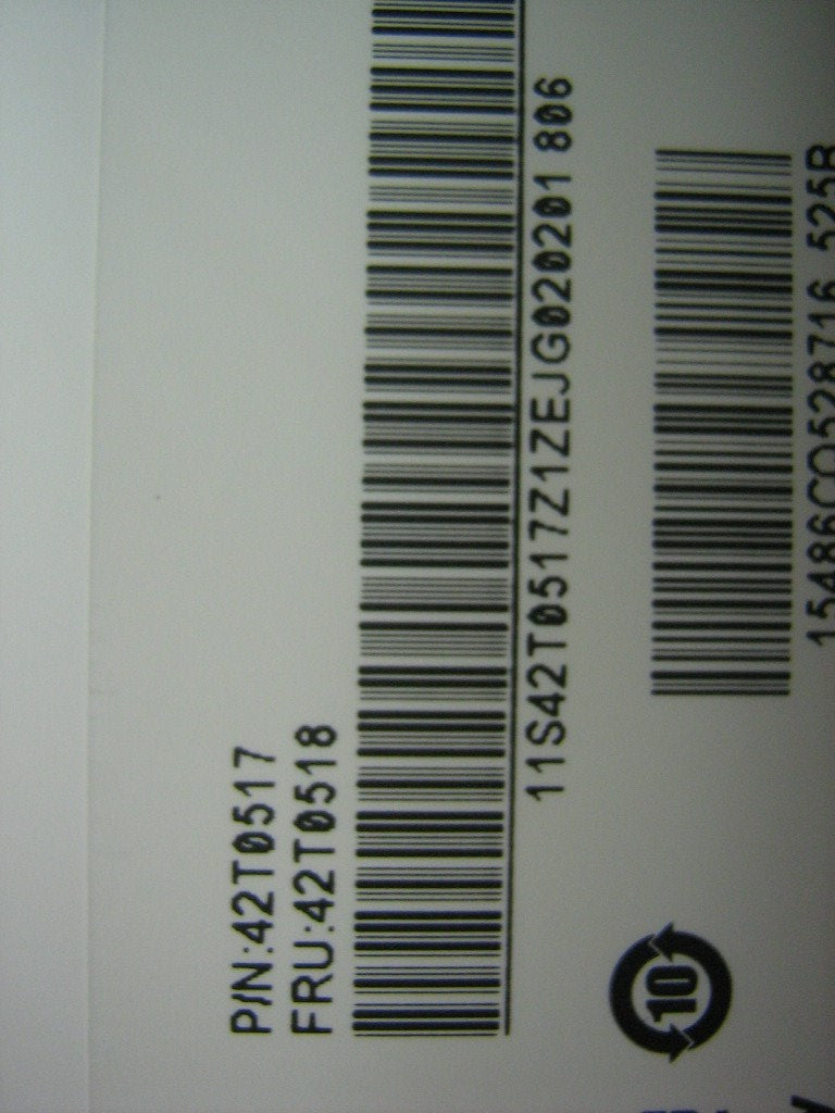 Lenovo 15.4Wxga - 42T0518