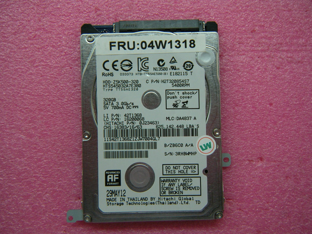 Lenovo Hard Drives - 04W1318