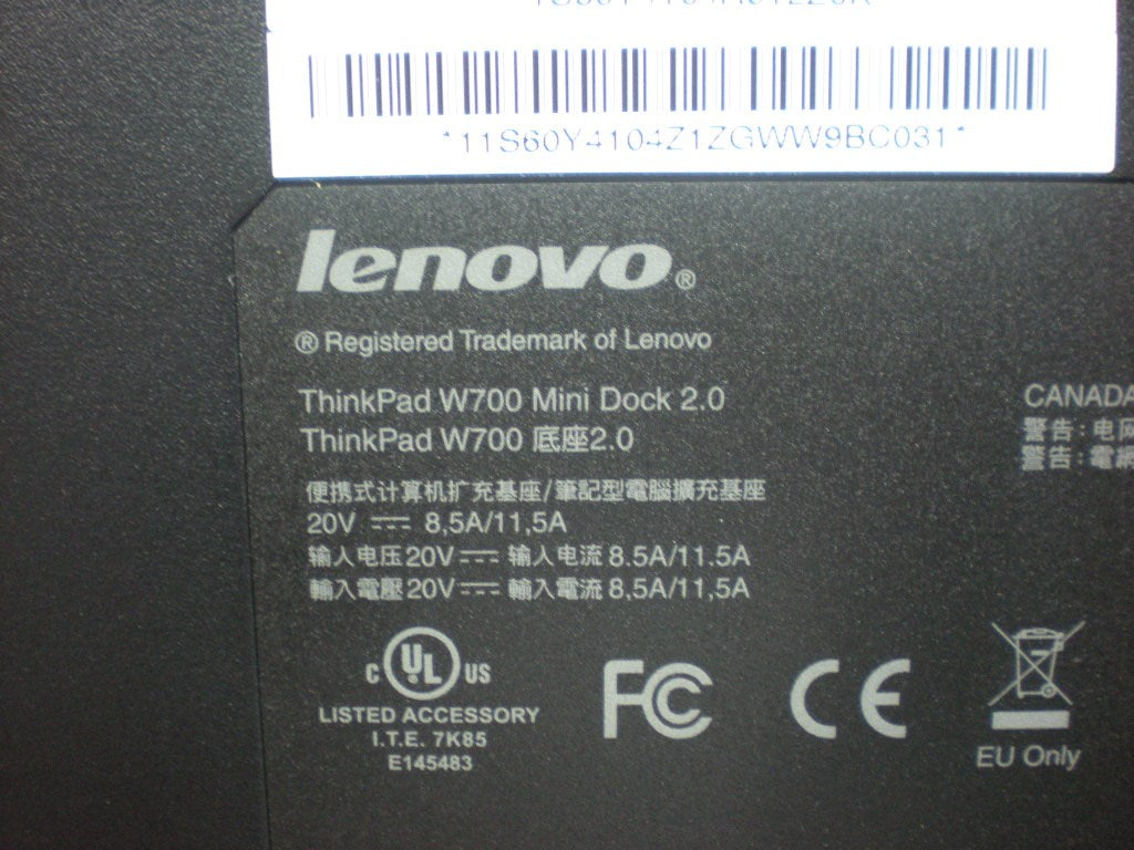 Lenovo Adaptr Mini Dock 2.0 - 60Y4105