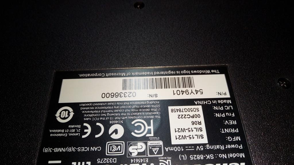 Lenovo Netvista Usb Arabic 253 - 54Y9401