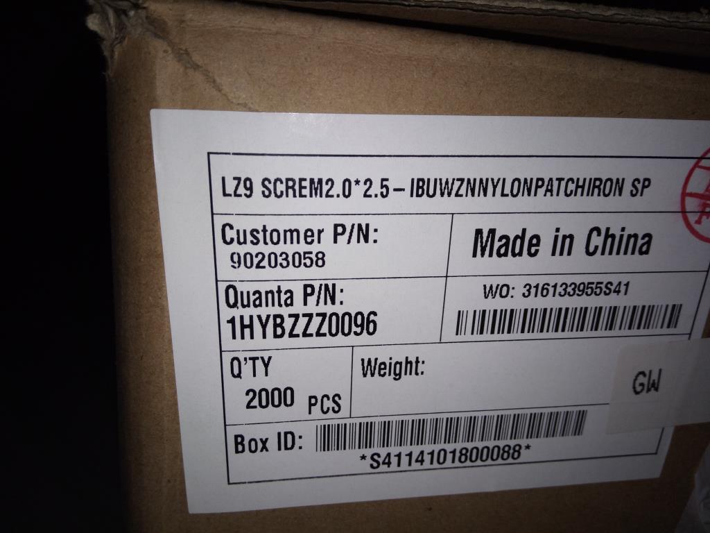 Lenovo Ks Kits Screws And Labels - 90203058