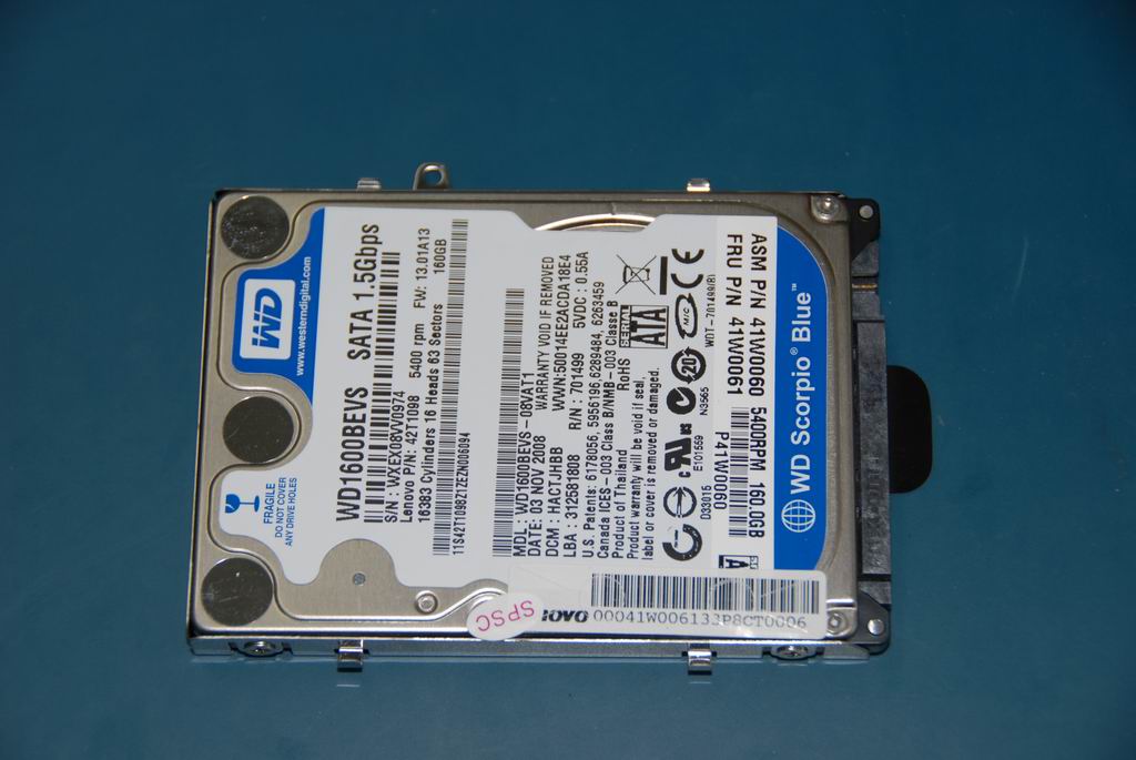 Lenovo 160Gb Hdd - 41W0061