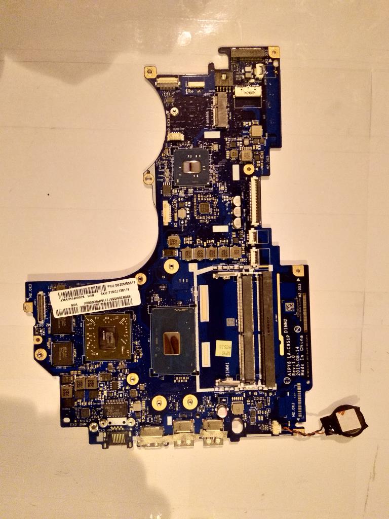 Lenovo Mb I7-6700Hq Ven 2G Bl W/Rtc W - 5B20M55517