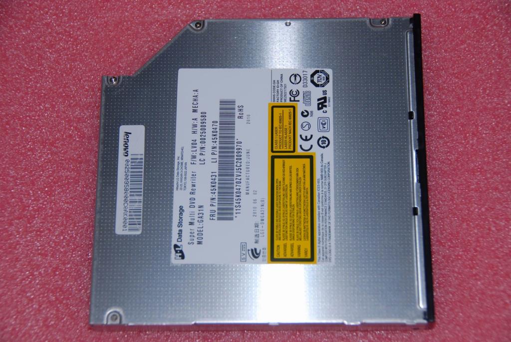 Lenovo 25009580 Dvdrw Hlds Ga31N Slim Sata Slo