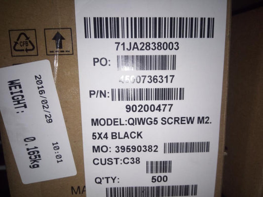 Lenovo 90200477 Ks Kits Screws And Labels