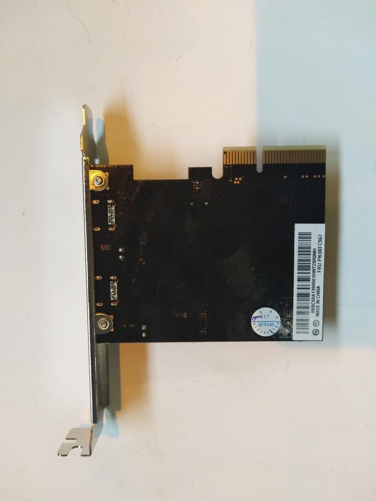 Lenovo Rear Usb 3.1 Adapter Card - 00FC967