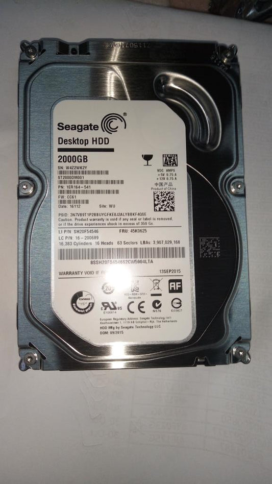 Lenovo Hd Hard Drives - 16200689