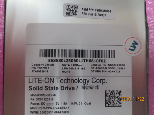 Lenovo Sd Solid State Drives - 01EN337