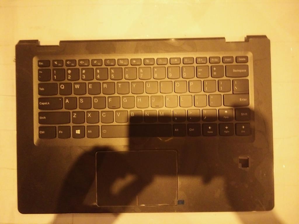 Lenovo Up Assembly W/Kb Bl Bk Fp Yoga - 5CB0M32738