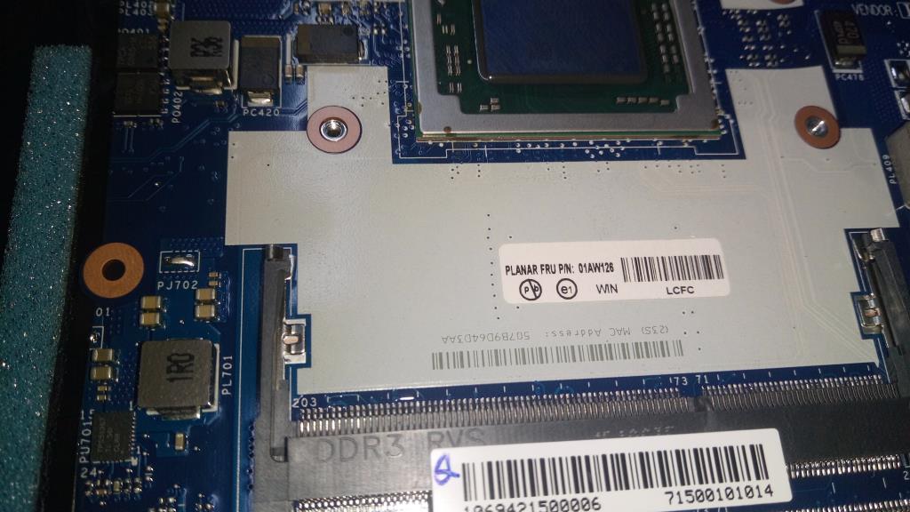 Lenovo Pl System Boards - 01AW126