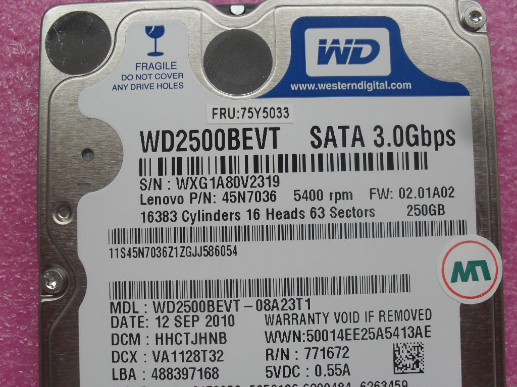 Lenovo 75Y5033 - Part