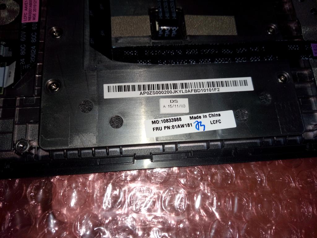 Lenovo Ma Mechanical Assemblies - 01AW181