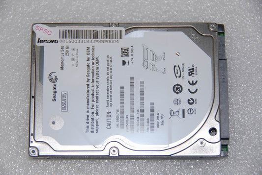 Lenovo 16003318 Hdd 250G Seagate St9250827As