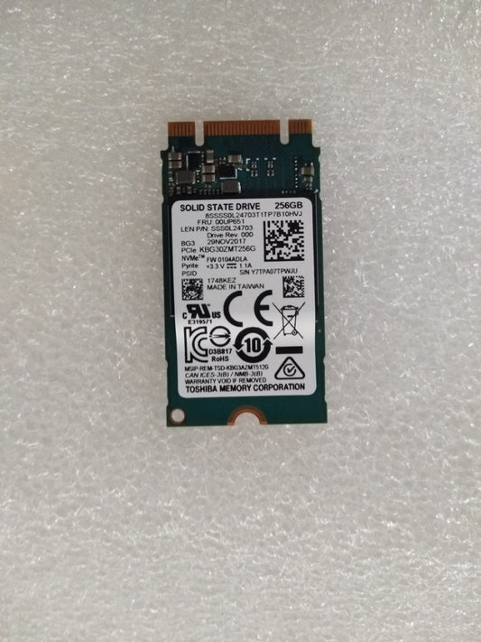 Lenovo Ssdasm 256Gm22242Pcie3X2Tos - 00UP651