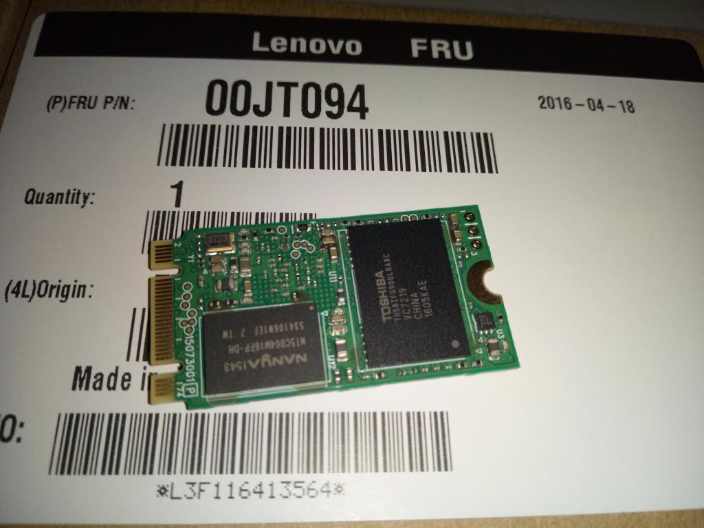 Lenovo Sd Solid State Drives - 00JT094