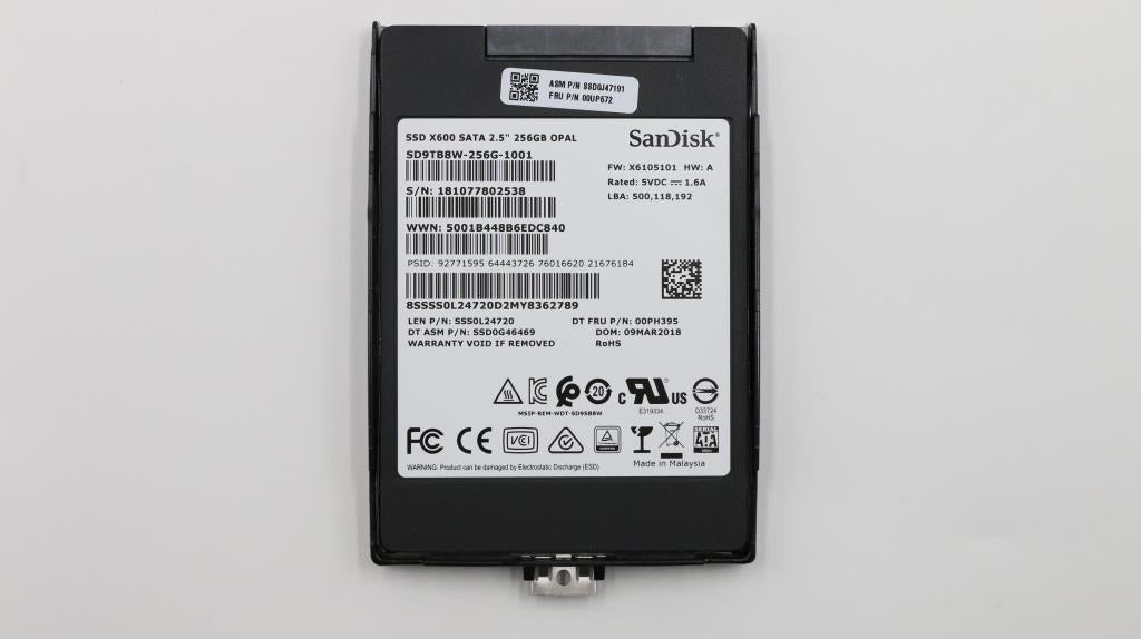 Lenovo 256G257Mmsata6Gsdkopal - 00UP672