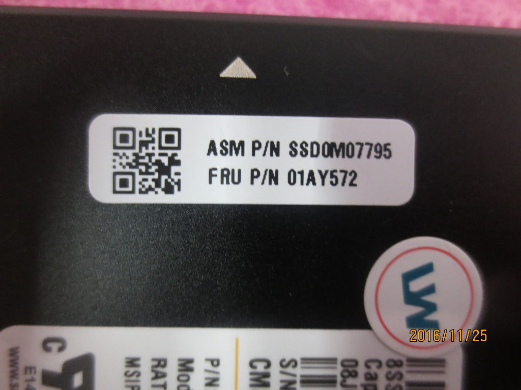 Lenovo Ssd Asm Ssd,128G,2.5-Inch ,7Mm - 01AY572