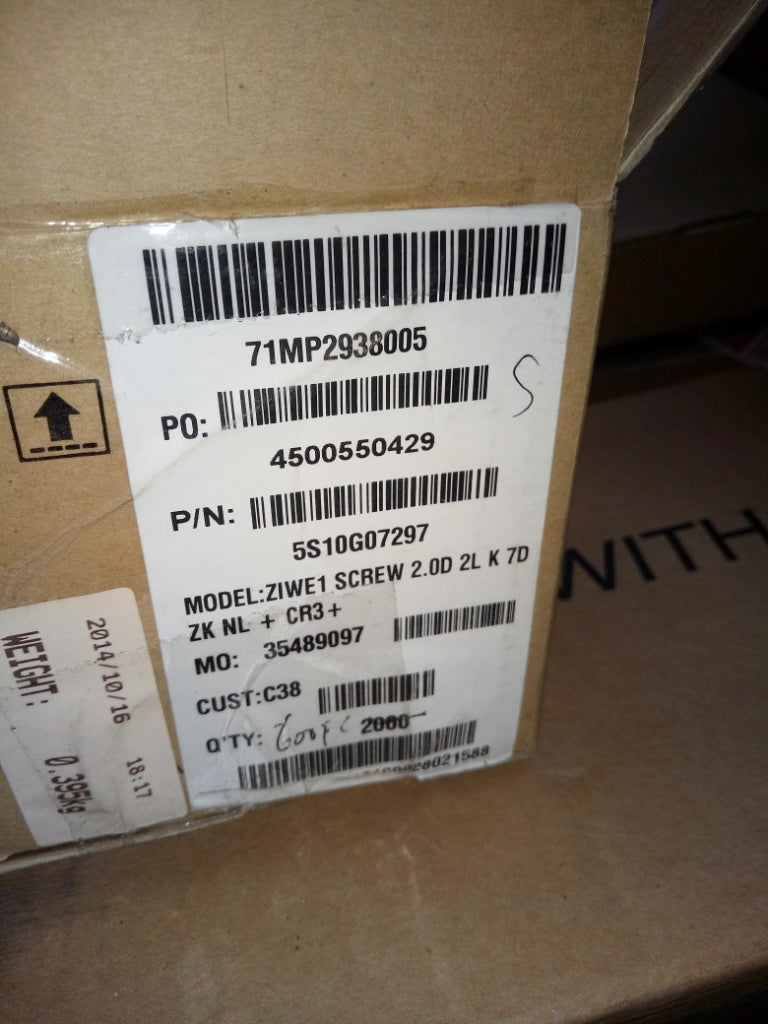 Lenovo Ks Kits Screws And Labels - 5S10G07297