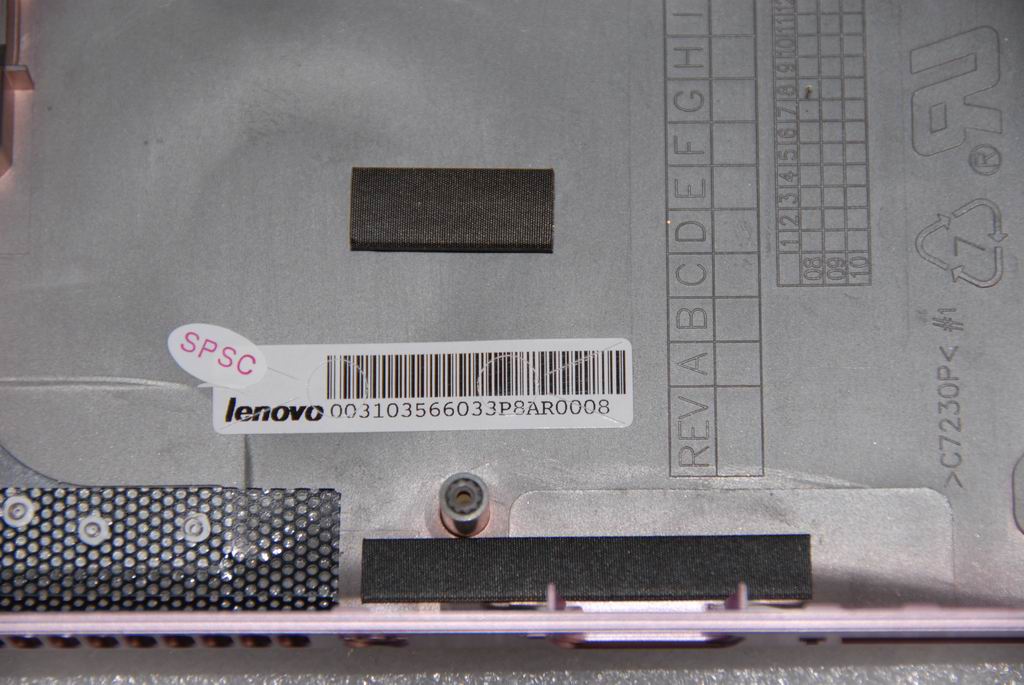 Lenovo 31035660 Base Cover Fl1 Assembly Pink