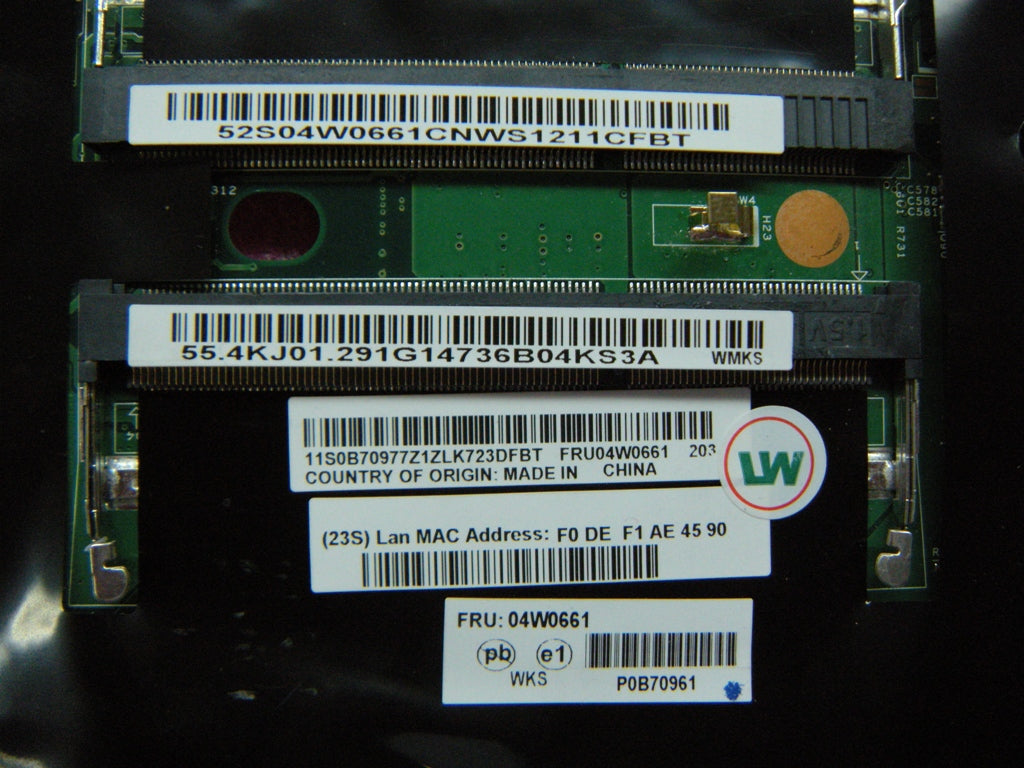 Lenovo 04W0661 - Part