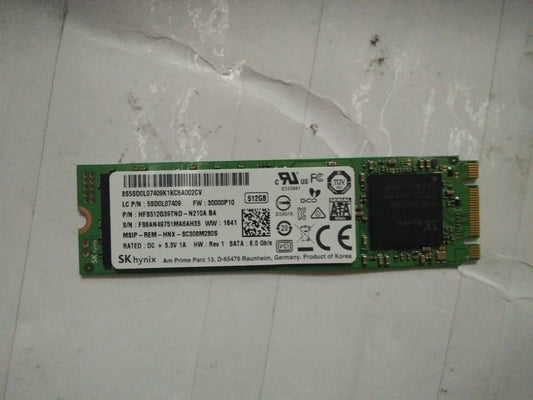 Lenovo 5SD0L07409 Hynix Hfs512G39Tnd-N210A