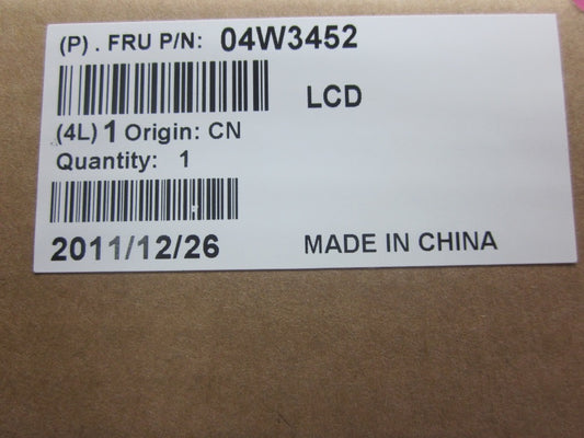 Lenovo Lcd Assembly - 04W3452