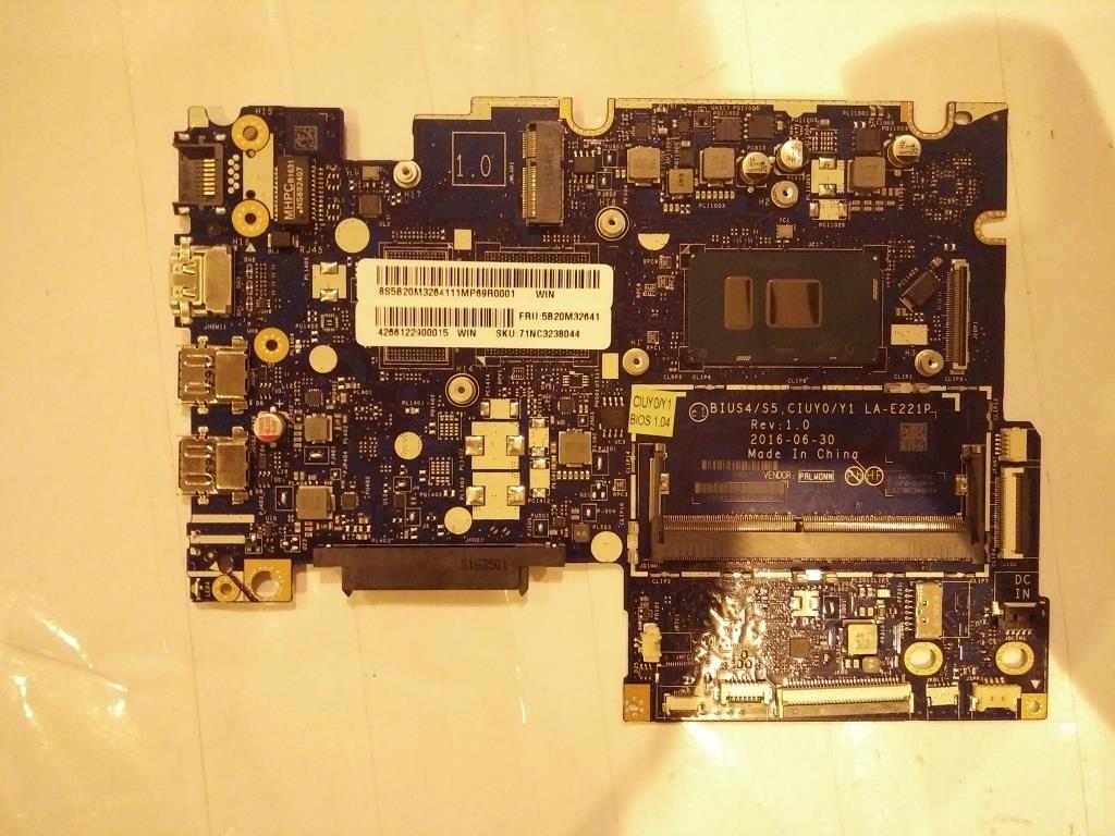 Lenovo Mb Uma I7-7500U Nbl Fp Win - 5B20M32641