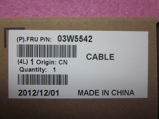 Lenovo Cc Cables External - 03W5542