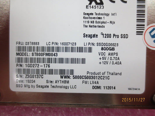 Lenovo Sd Solid State Drives - 03T8883