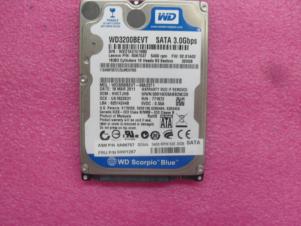 Lenovo 04W1257 - Part