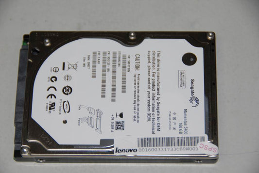 Lenovo 16003317 Hdd 160G Seagate St9160827As