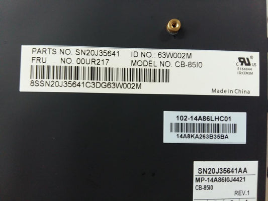 Lenovo Nbkyb Carling Kbd,It,Cny - 00UR217