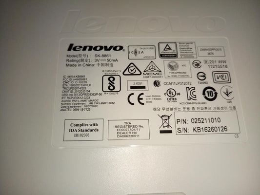 Lenovo Kb Keyboards External - 25211010